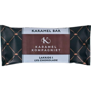 Karamel Kompagniet Slentre Bar lakridskaramel i lys chokolade
