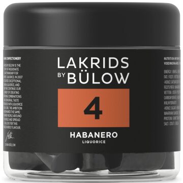 Bülow Lakrids 4 Habanero Chili Liquorice