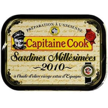 Capitaine Cook årgangs sardiner