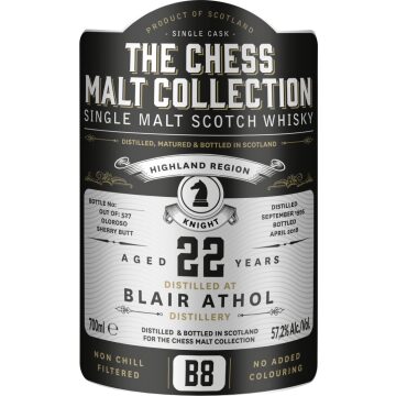 Chess malt collection Blair Athol 22