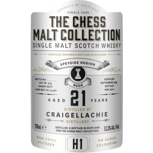 Chess malt collection Craigellachie 21