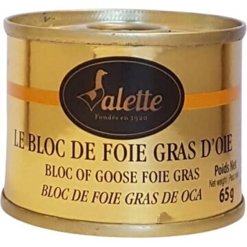 Valette Le bloc de foie gras d'Oie