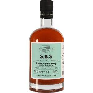 S.B.S. Single Barrel Selection Barbados 2013 11 år 52% alk.