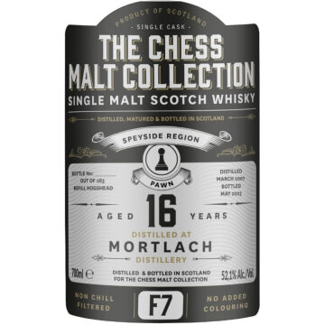 The Chess Malt Collection Mortlach 2007