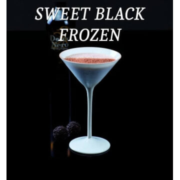 Espresso Liquor cocktail sweet black frozen